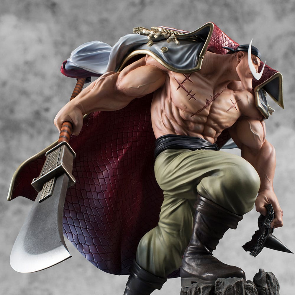 One Piece P.O.P PVC Statue NEO-Maximum White Beard Edward Newgate Super Limited Reprint Ver. 30 cm Prizefiguren Yokina