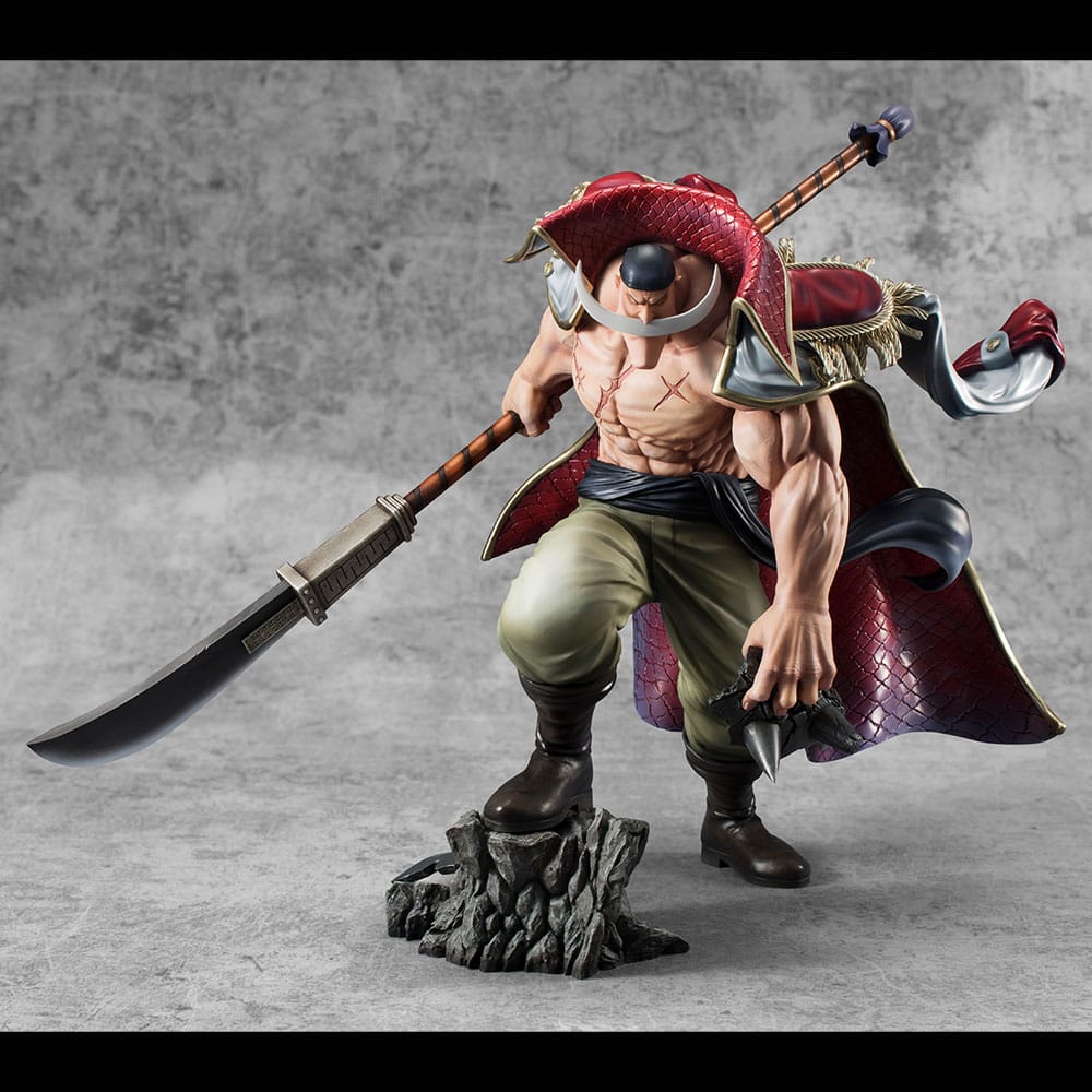 One Piece P.O.P PVC Statue NEO-Maximum White Beard Edward Newgate Super Limited Reprint Ver. 30 cm Prizefiguren Yokina