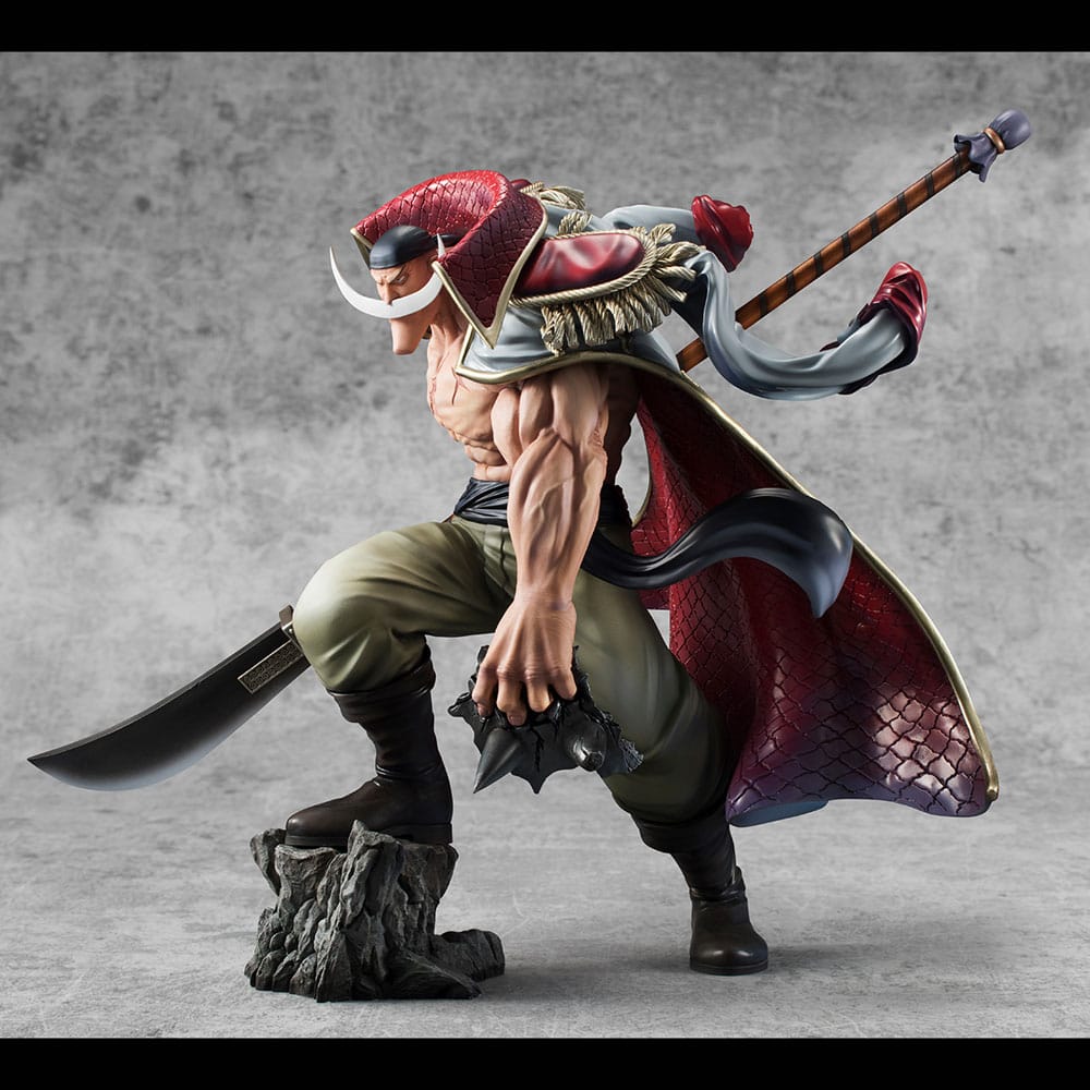 One Piece P.O.P PVC Statue NEO-Maximum White Beard Edward Newgate Super Limited Reprint Ver. 30 cm Prizefiguren Yokina