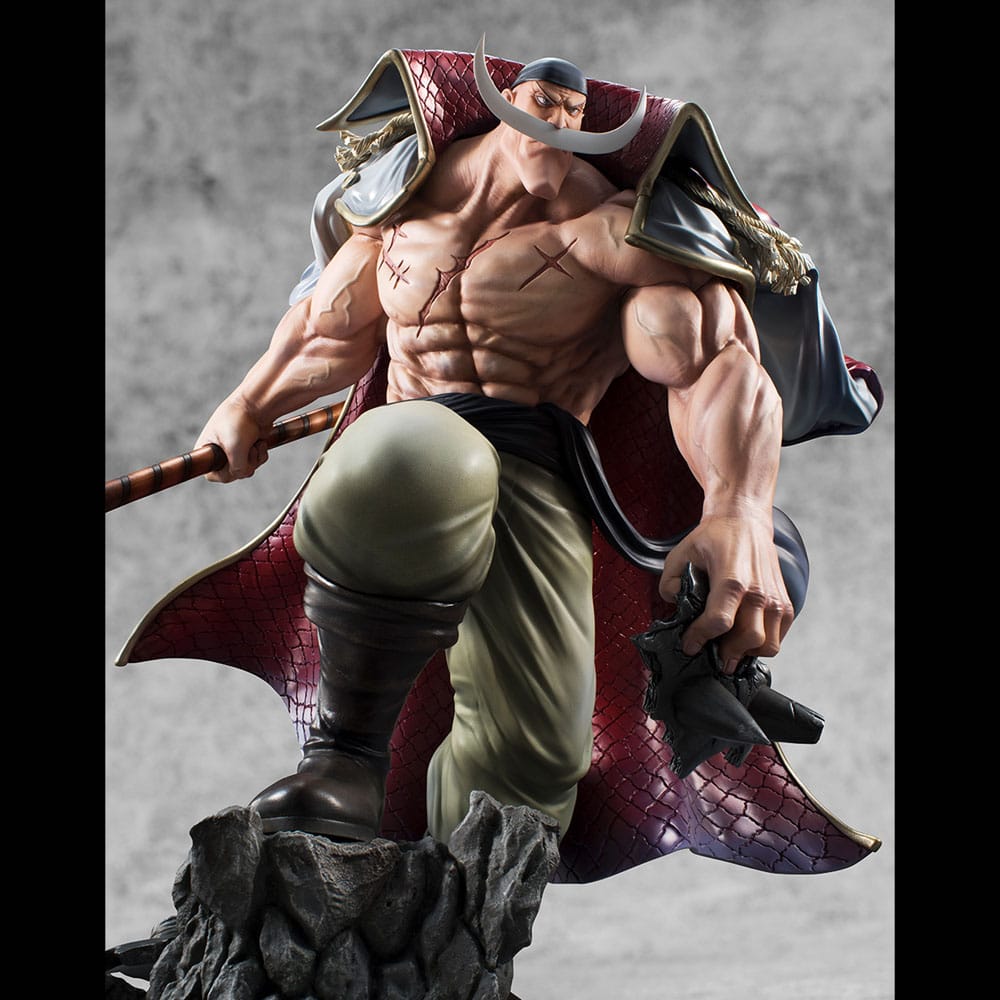 One Piece P.O.P PVC Statue NEO-Maximum White Beard Edward Newgate Super Limited Reprint Ver. 30 cm Prizefiguren Yokina