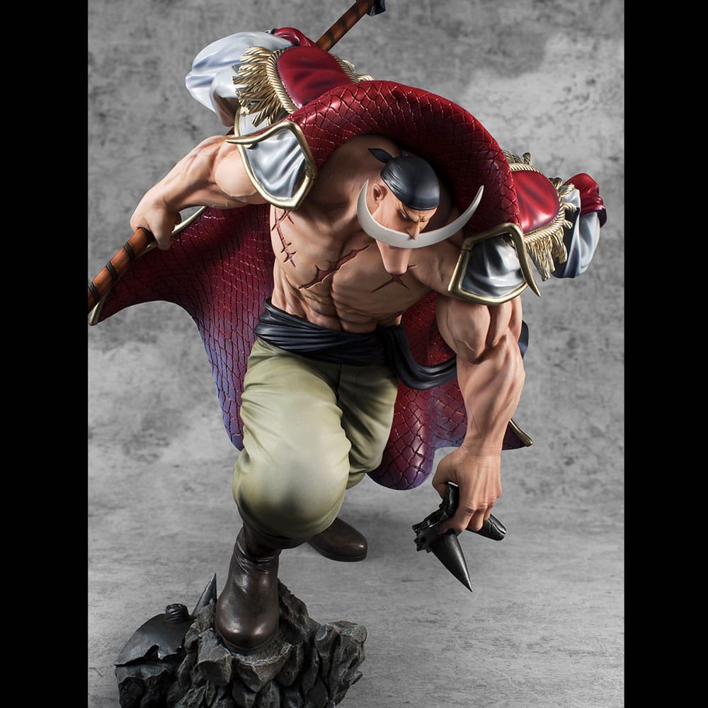 One Piece P.O.P PVC Statue NEO-Maximum White Beard Edward Newgate Super Limited Reprint Ver. 30 cm Prizefiguren Yokina
