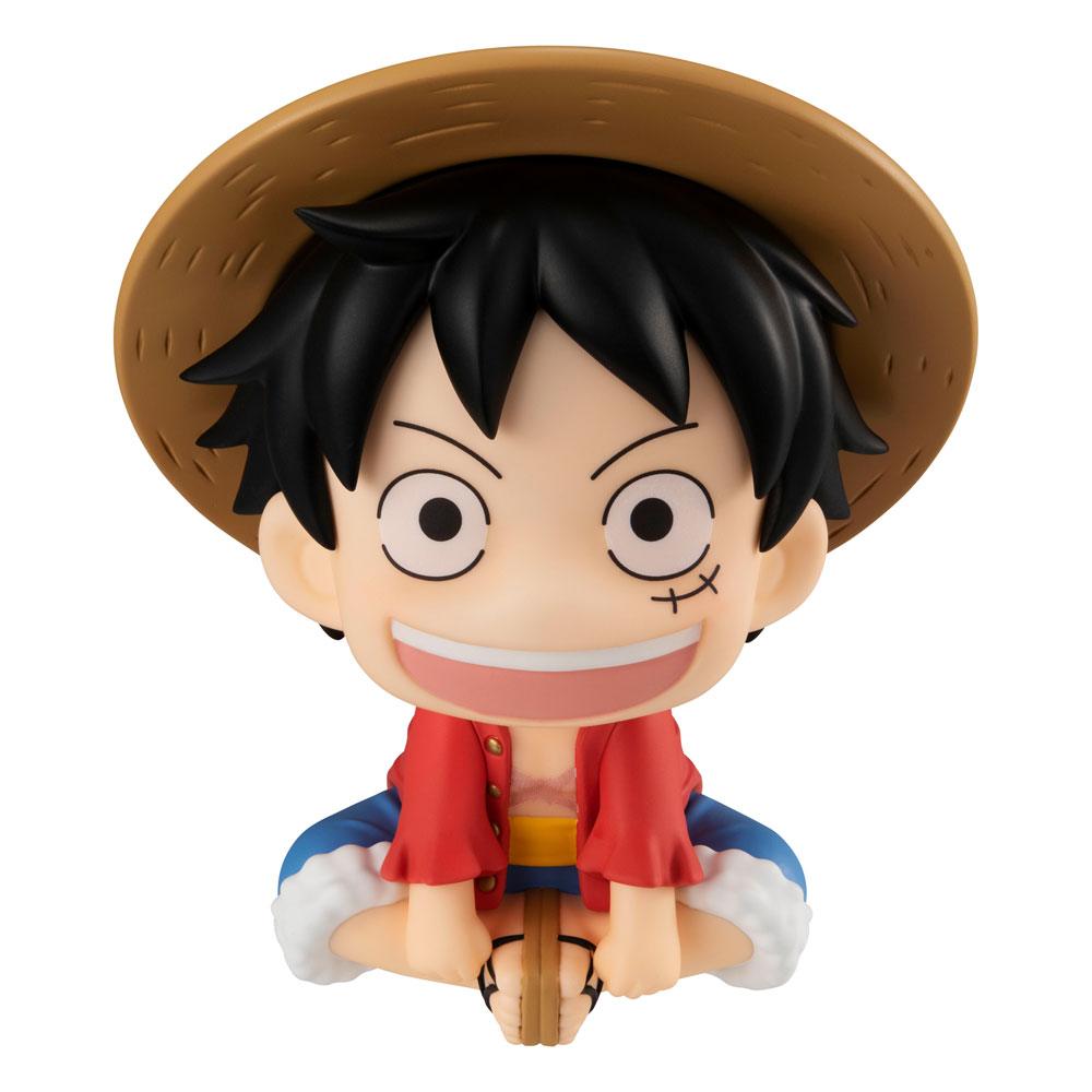 One Piece Look Up PVC Statue Monkey D. Ruffy 11 cm Prizefiguren Yokina