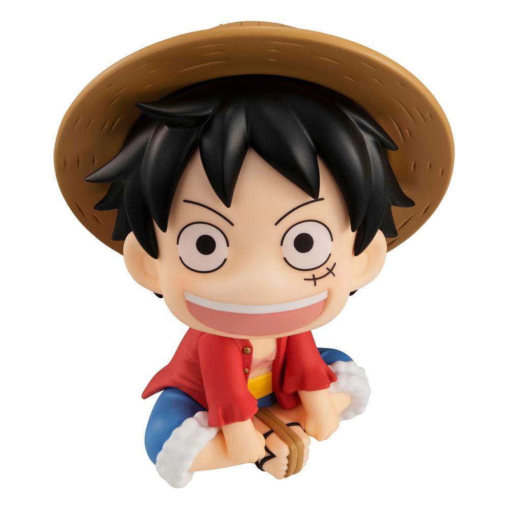 One Piece Look Up PVC Statue Monkey D. Ruffy 11 cm Prizefiguren Yokina