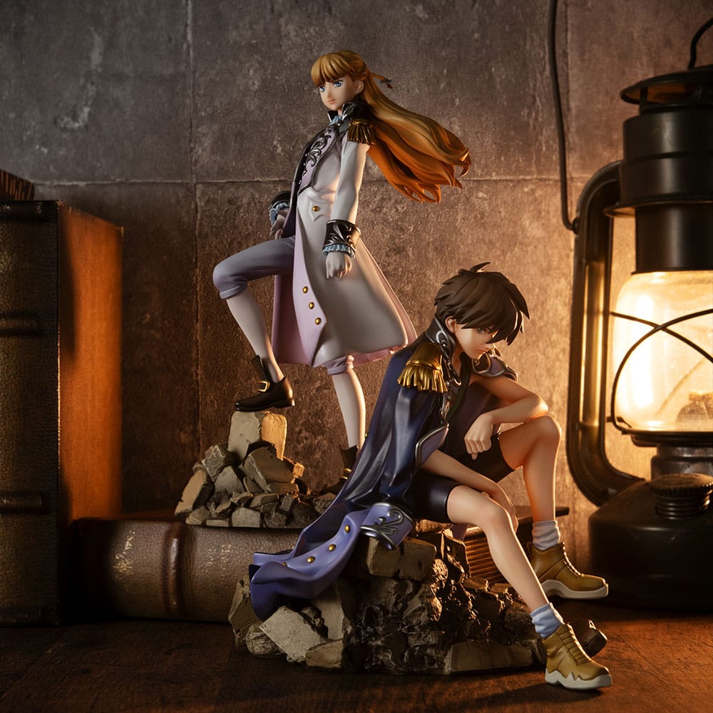 Mobile Suit Gundam Wing Alpha x Omega PVC Statue 1/8 Heero Yuy & Relena Peacecraft Set 30th Anniversary Repaint Ver. 14 cm Scalefiguren Yokina