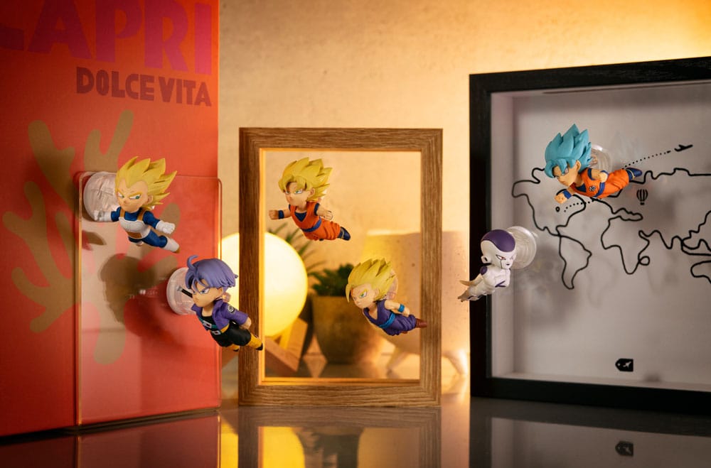 Dragon Ball Z Tobimasu 6 Sammelfiguren 5 cm Minifiguren Yokina