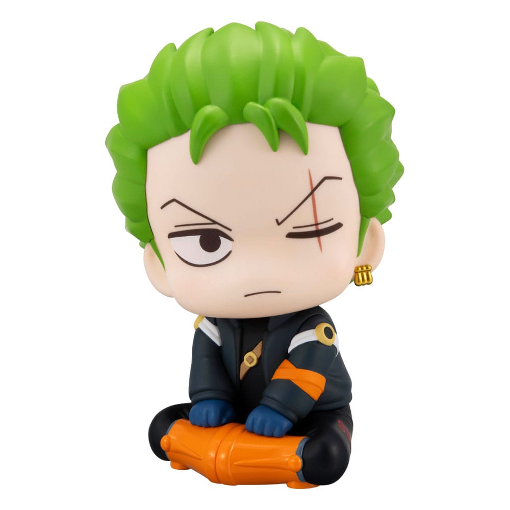 One Piece Look Up PVC Statue Roronoa Zoro Future Island Egghead Ver. 11 cm Prizefiguren Yokina