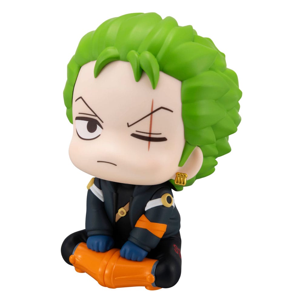 One Piece Look Up PVC Statue Roronoa Zoro Future Island Egghead Ver. 11 cm Prizefiguren Yokina