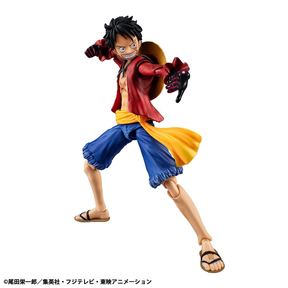 One Piece Variable Action Heroes Actionfigur Monkey D. Luffy Arnament Haki 16 cm Figmas Yokina