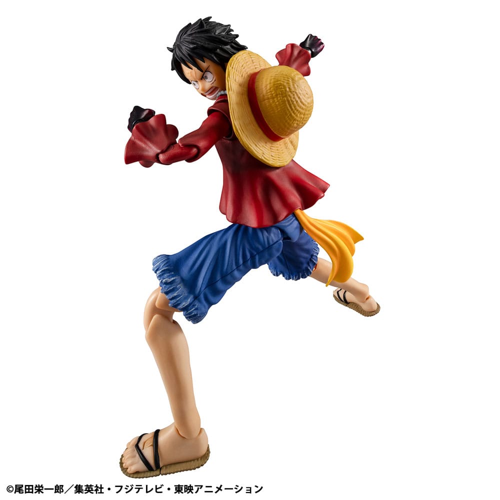 One Piece Variable Action Heroes Actionfigur Monkey D. Luffy Arnament Haki 16 cm Figmas Yokina