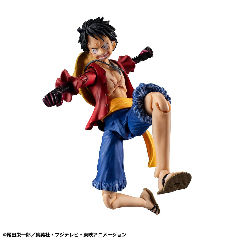 One Piece Variable Action Heroes Actionfigur Monkey D. Luffy Arnament Haki 16 cm Figmas Yokina