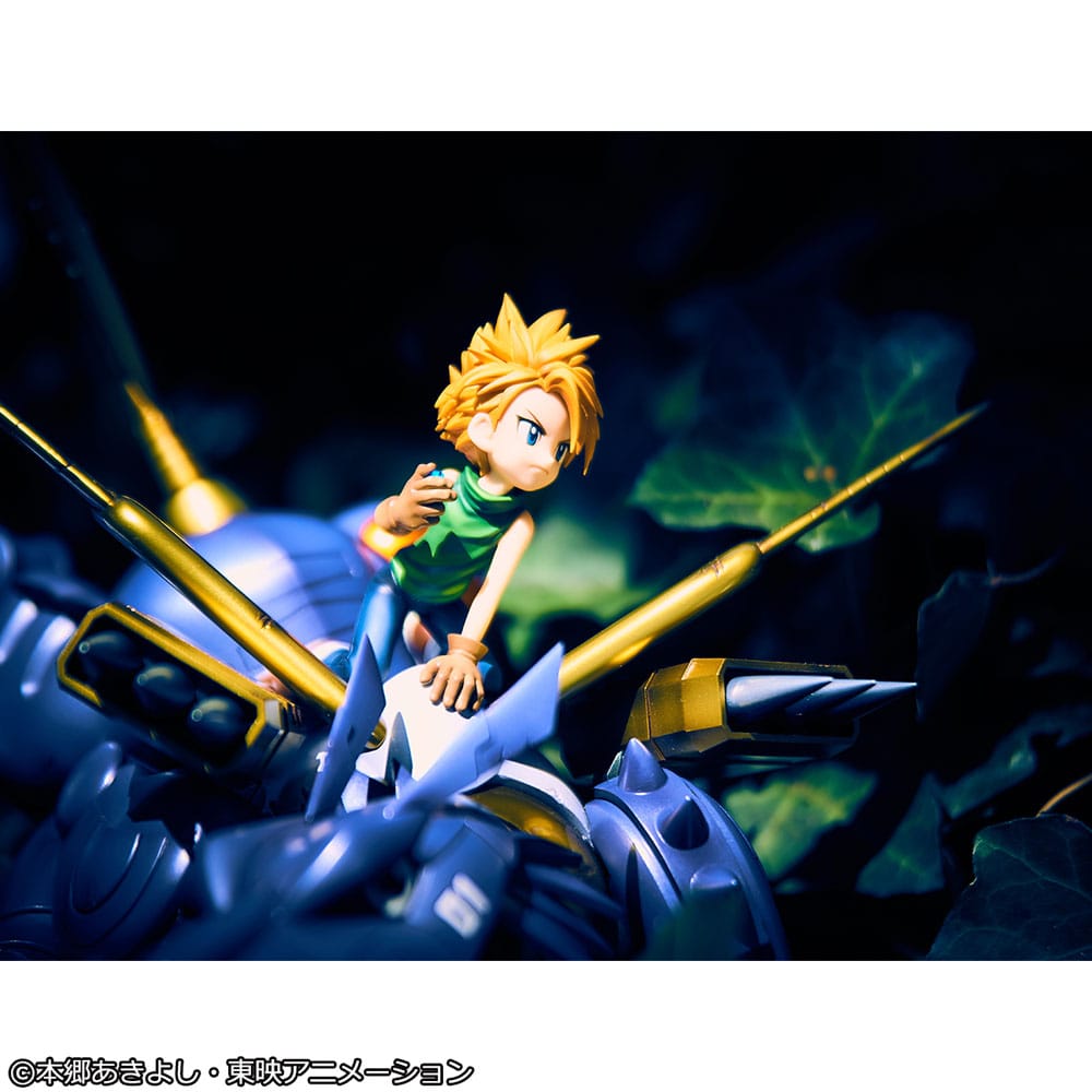 Digimon Adventure Precious G.E.M. Serie PVC Statue Metal Garurumon & Ishida Yamato 30 cm Prizefiguren Yokina