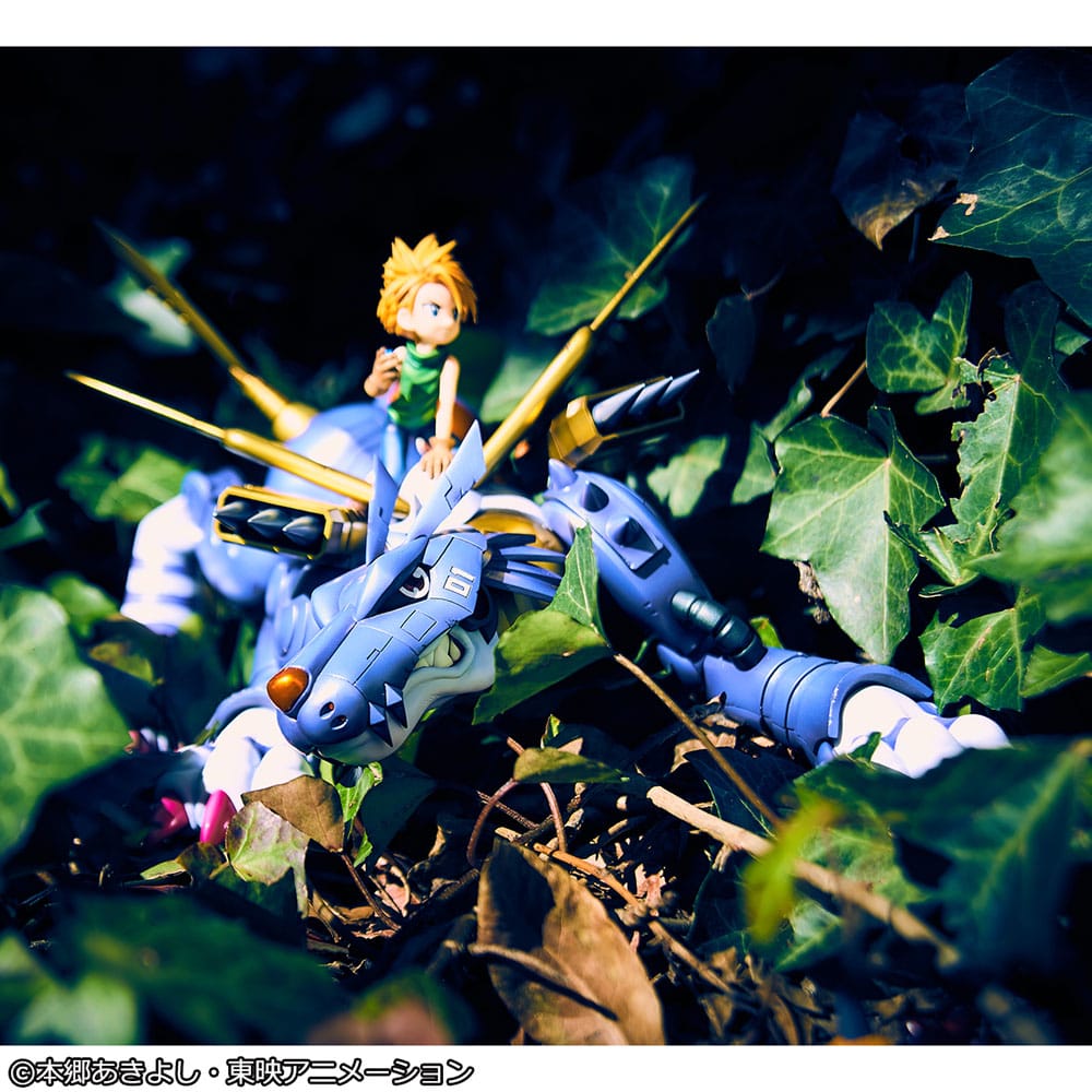 Digimon Adventure Precious G.E.M. Serie PVC Statue Metal Garurumon & Ishida Yamato 30 cm Prizefiguren Yokina