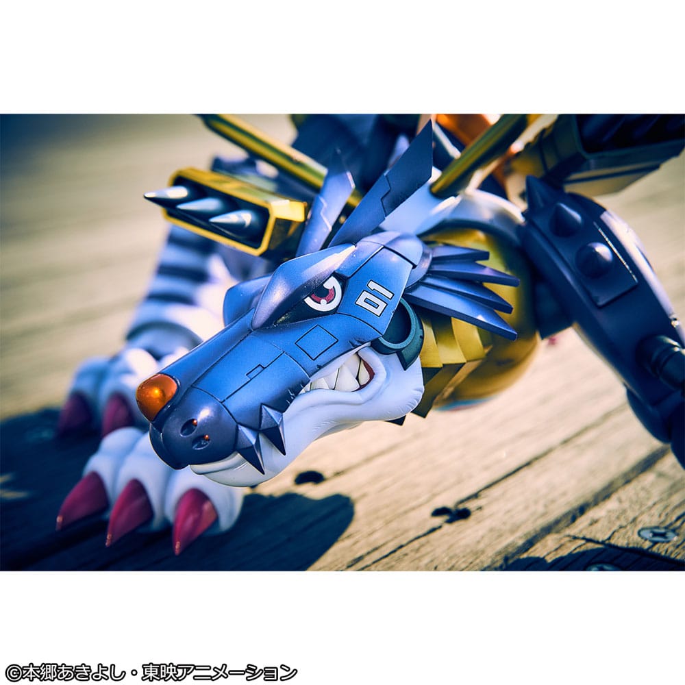 Digimon Adventure Precious G.E.M. Serie PVC Statue Metal Garurumon & Ishida Yamato 30 cm Prizefiguren Yokina