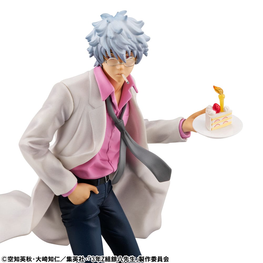 3-Z Ginpachi Sensei Gintama G.E.M. Serie PVC Statue Ginpachi Sakata Reiwa Ver. 22 cm Prizefiguren Yokina