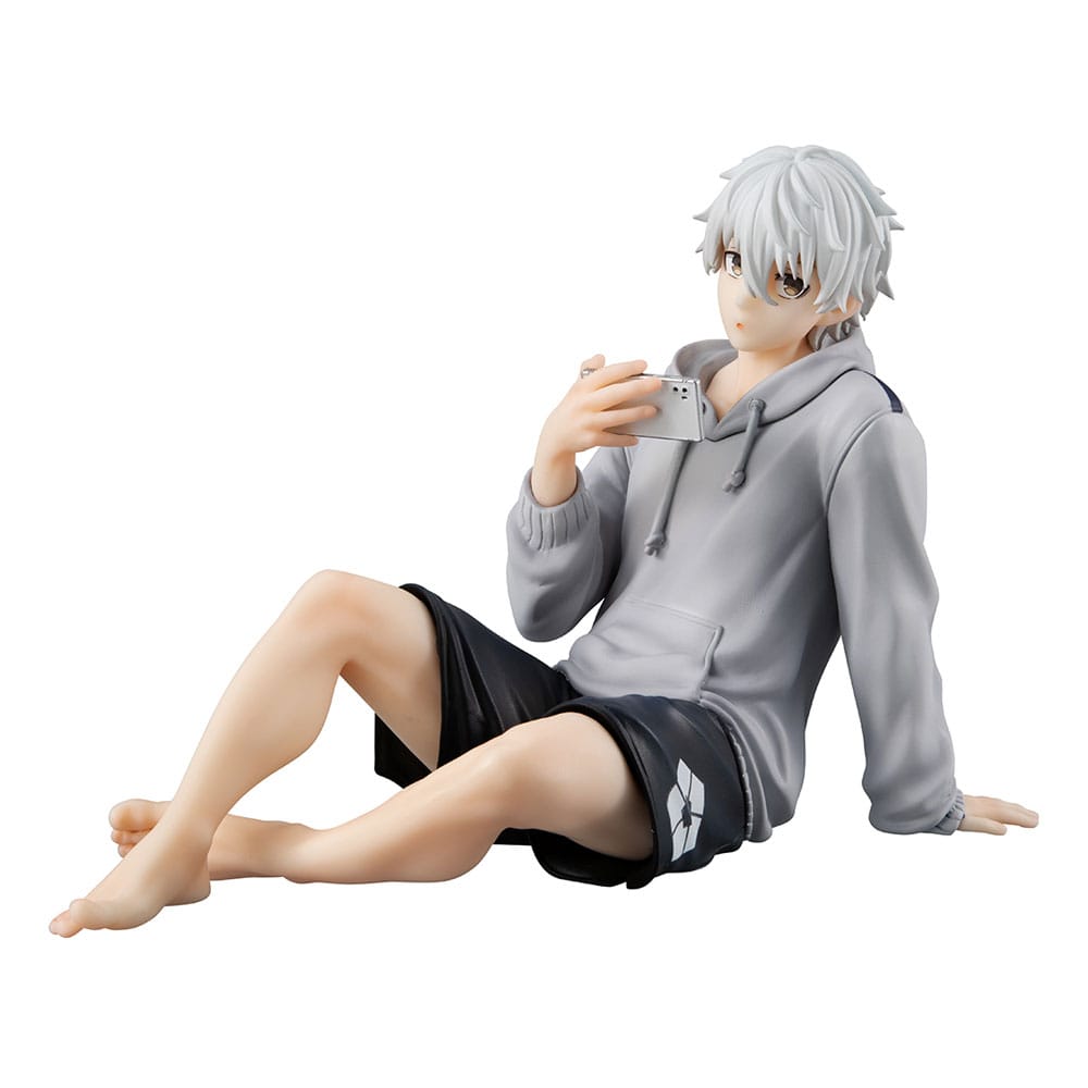 Blue Lock G.E.M. Serie PVC Statue Seishiro Nagi Repaint Ver. Palm Size 9 cm Prizefiguren Yokina