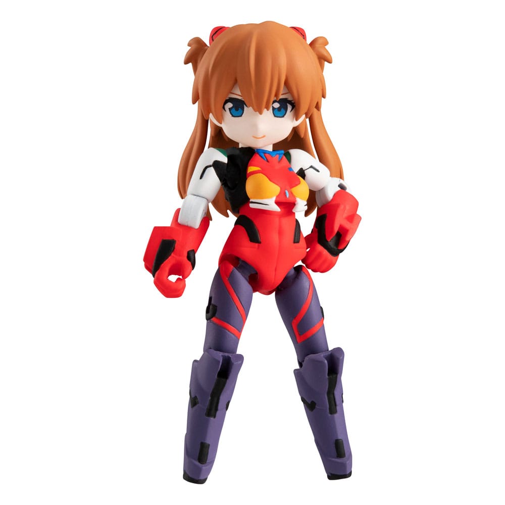 Evangelion Desktop Army Actionfiguren Shikinami Asuka Langley & Evangelion 2 8 - 15 cm Figmas Yokina
