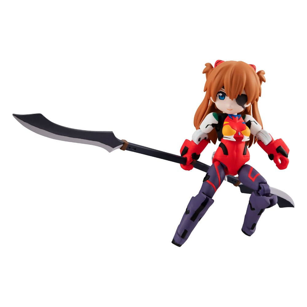 Evangelion Desktop Army Actionfiguren Shikinami Asuka Langley & Evangelion 2 8 - 15 cm Figmas Yokina