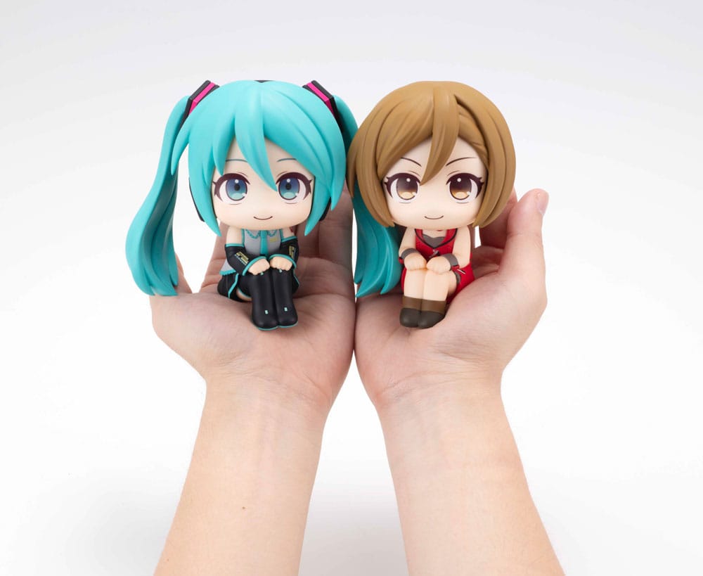 Character Vocal Series Look Up PVC Statue Hatsune Miku & Meiko Set (with gift) 11 cm Prizefiguren Yokina