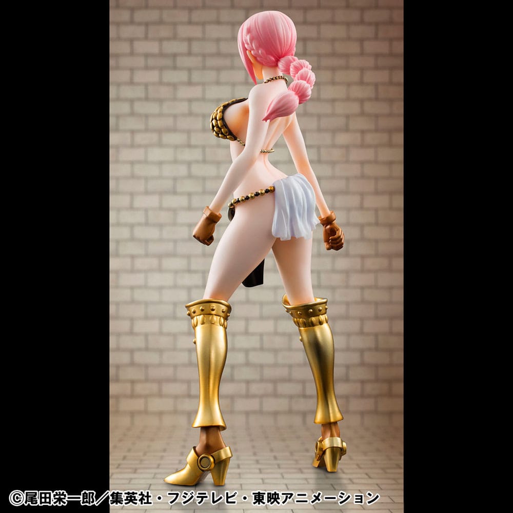 One Piece P.O.P PVC Statue Gladiator Rebecca Sailing Again Super Limited Reprint Ver. 22 cm Prizefiguren Yokina