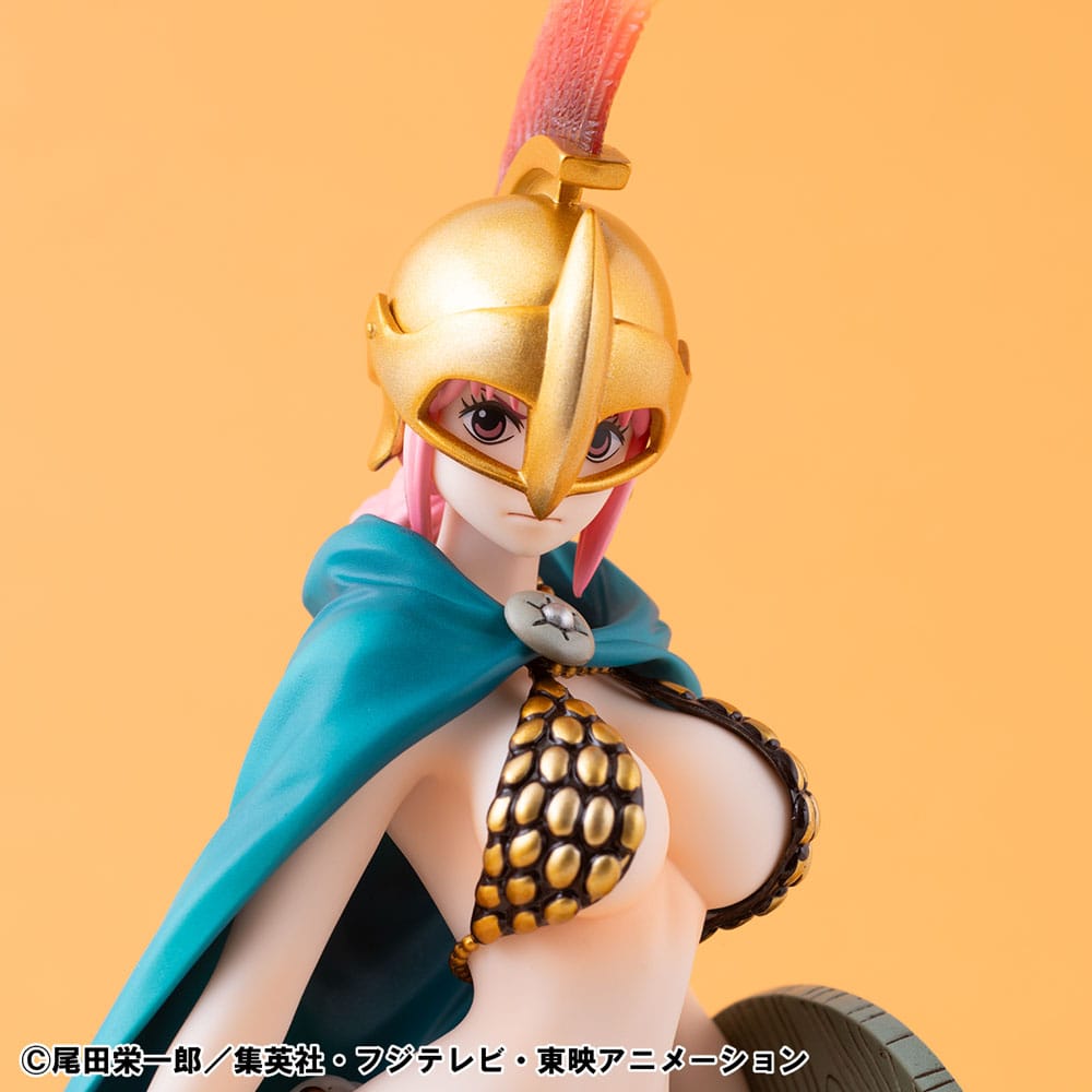 One Piece P.O.P PVC Statue Gladiator Rebecca Sailing Again Super Limited Reprint Ver. 22 cm Prizefiguren Yokina
