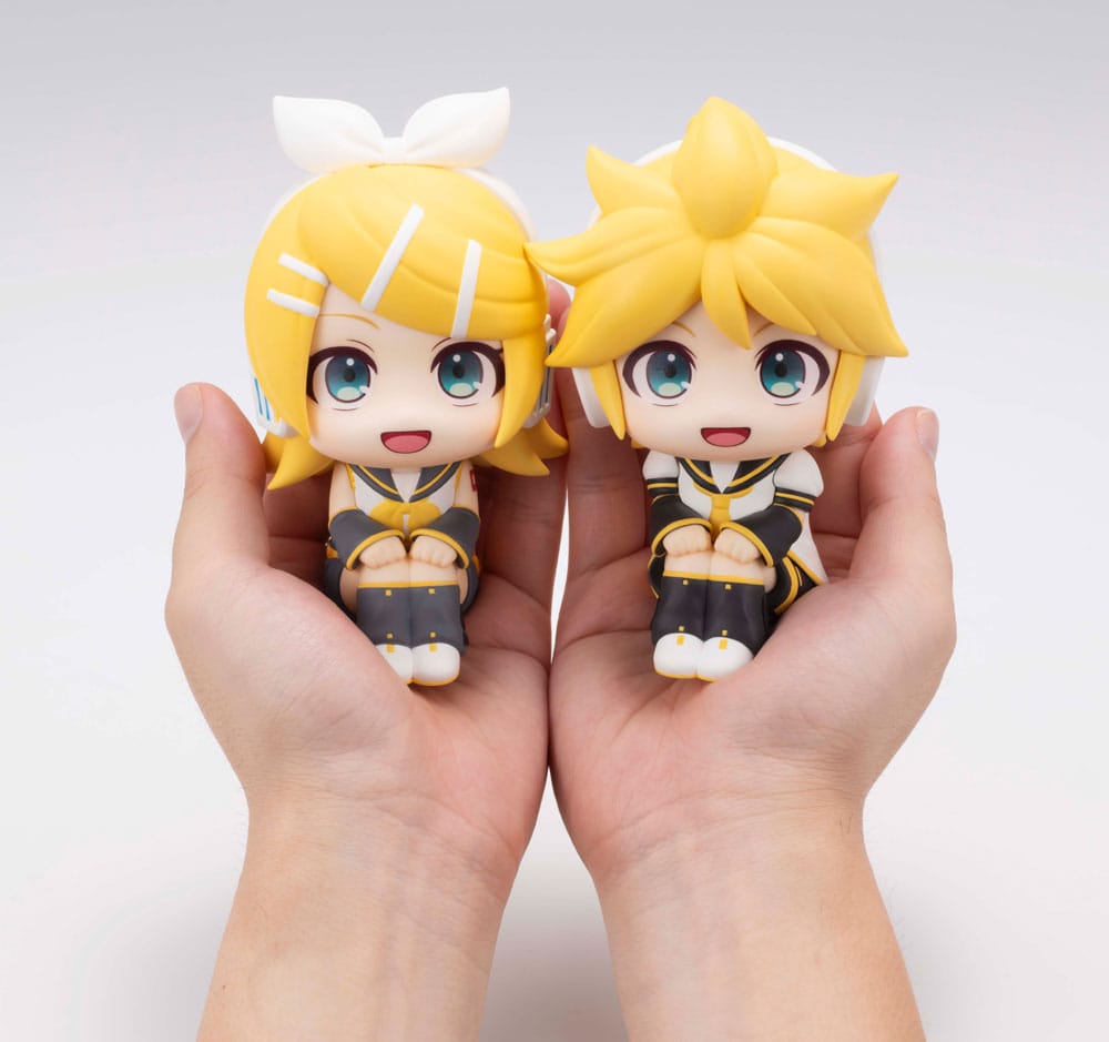 Character Vocal Series: Rin/Len Look Up PVC Statue Hatsune Rin & Len Set (with gift) 11 cm Prizefiguren Yokina