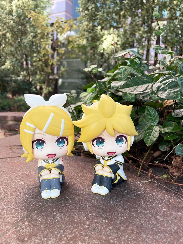 Character Vocal Series: Rin/Len Look Up PVC Statue Hatsune Rin & Len Set (with gift) 11 cm Prizefiguren Yokina