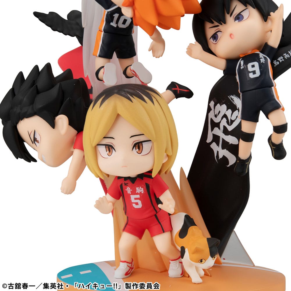 Haikyu!! FigUnity PVC Mini-Statue 16 cm Prizefiguren Yokina