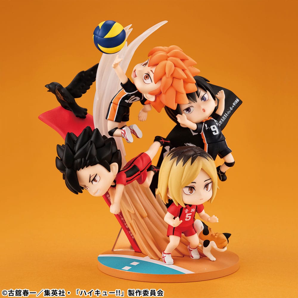 Haikyu!! FigUnity PVC Mini-Statue 16 cm (with gift) Prizefiguren Yokina