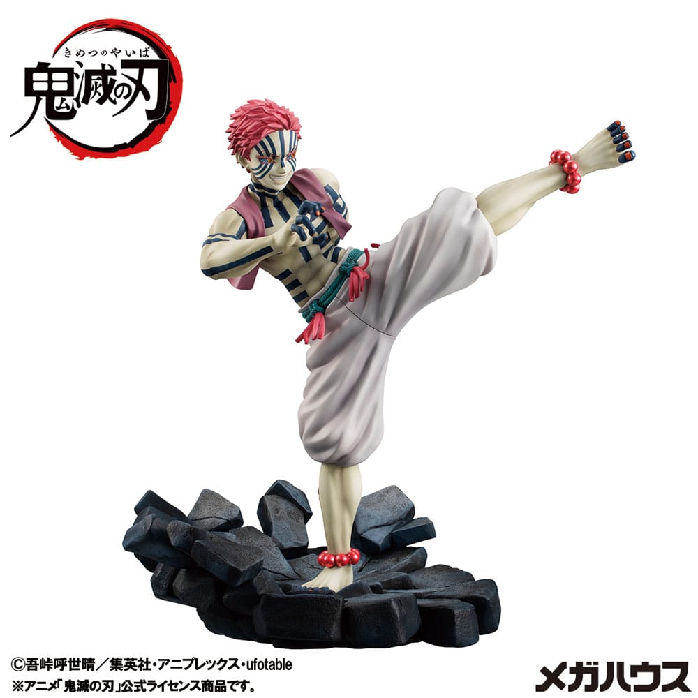 Demon Slayer Kimetsu no Yaiba G.E.M. PVC Statue Upper Three Akaza 19 cm Prizefiguren Yokina