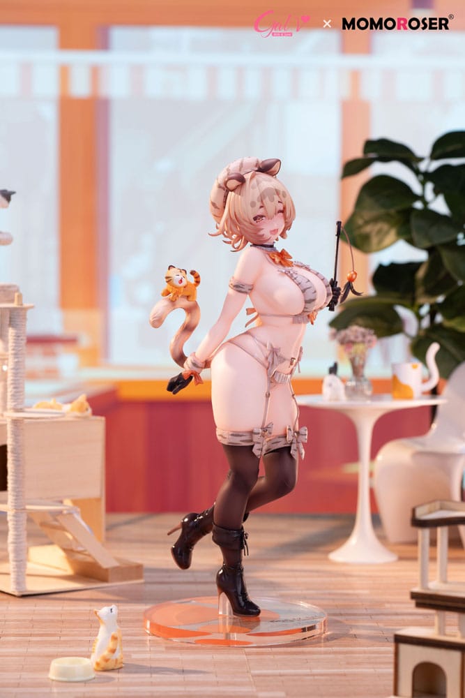 Original Character Gal.V x Momoroser Statue 1/6 Migu-chan illustration by freng Deluxe Edition 28 cm Scalefiguren Yokina