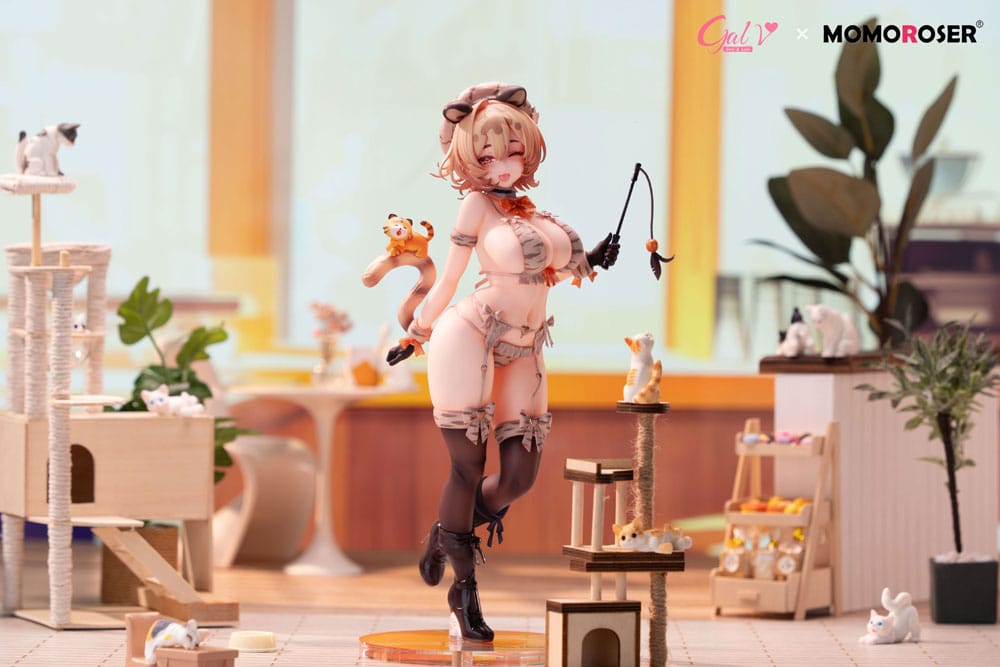Original Character Gal.V x Momoroser Statue 1/6 Migu-chan illustration by freng 28 cm Scalefiguren Yokina