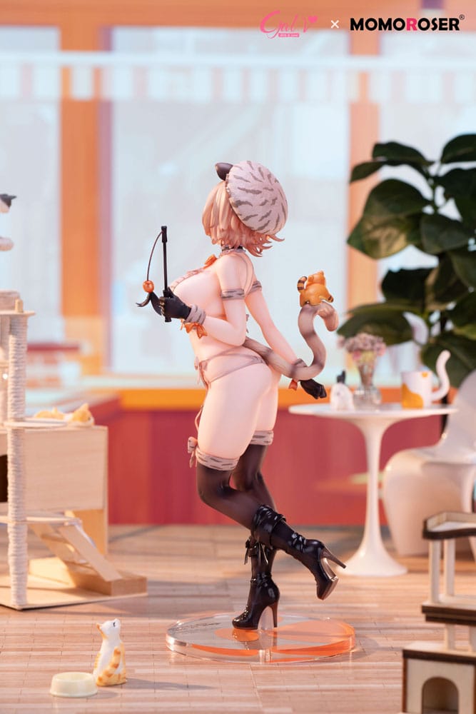 Original Character Gal.V x Momoroser Statue 1/6 Migu-chan illustration by freng 28 cm Scalefiguren Yokina