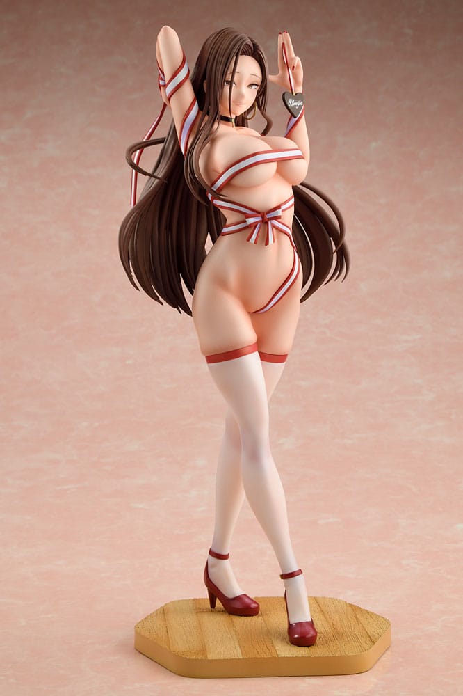 Imaizumi Brings All the Gals to His House PVC Statue 1/6 Risa Hamazaki Bow Ver. 28 cm Hentai Yokina