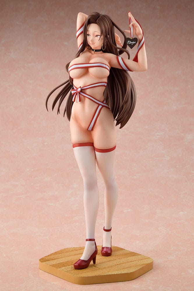 Imaizumi Brings All the Gals to His House PVC Statue 1/6 Risa Hamazaki Bow Ver. 28 cm Hentai Yokina