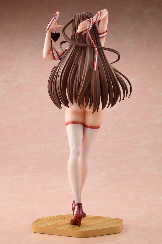 Imaizumi Brings All the Gals to His House PVC Statue 1/6 Risa Hamazaki Bow Ver. 28 cm Hentai Yokina