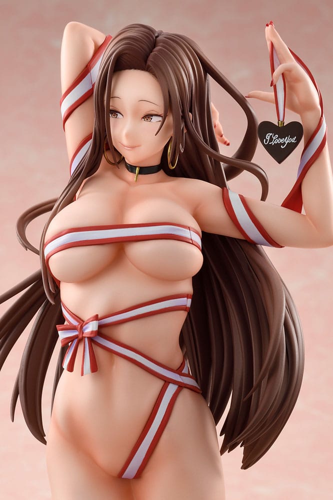 Imaizumi Brings All the Gals to His House PVC Statue 1/6 Risa Hamazaki Bow Ver. 28 cm Hentai Yokina