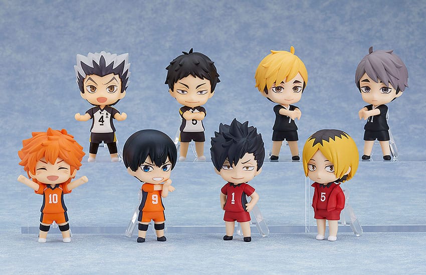 Haikyu!! 8 Nendoroid Actionfiguren Surprise Nationals Arc 7 cm Minifiguren Yokina