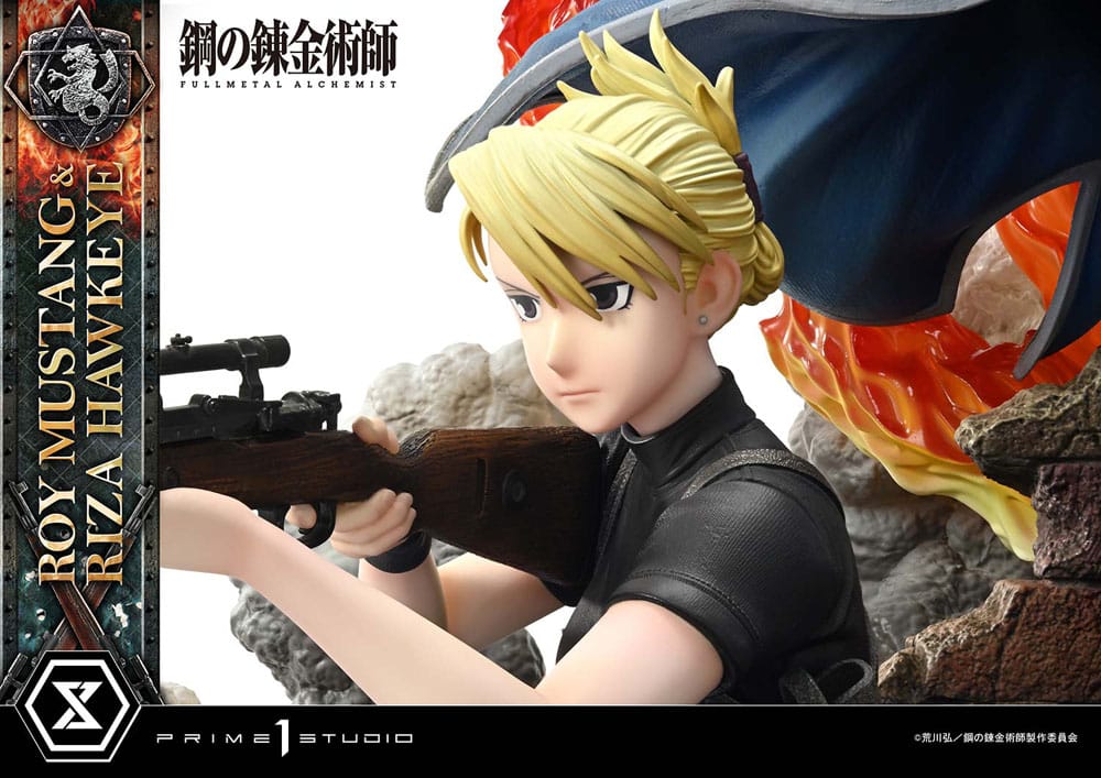 Roy Mustang & Riza Hawkeye Regular Version Concept Masterline Statue 1/6 50 cm Fullmetal Alchemist Scalefiguren Yokina