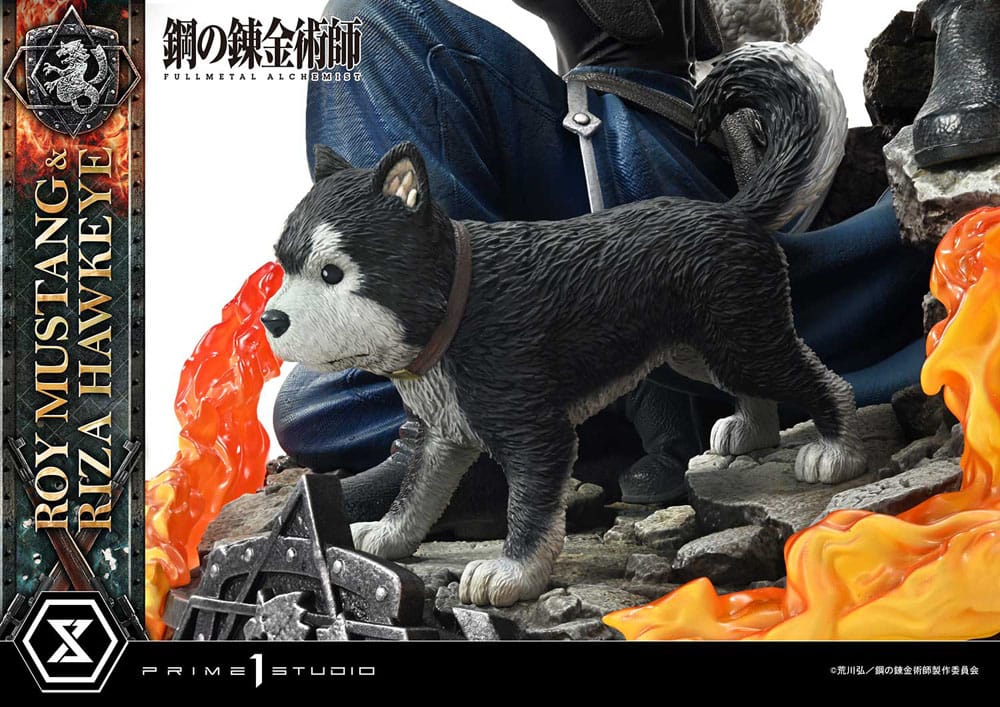 Roy Mustang & Riza Hawkeye Regular Version Concept Masterline Statue 1/6 50 cm Fullmetal Alchemist - Scalefiguren - Yokina