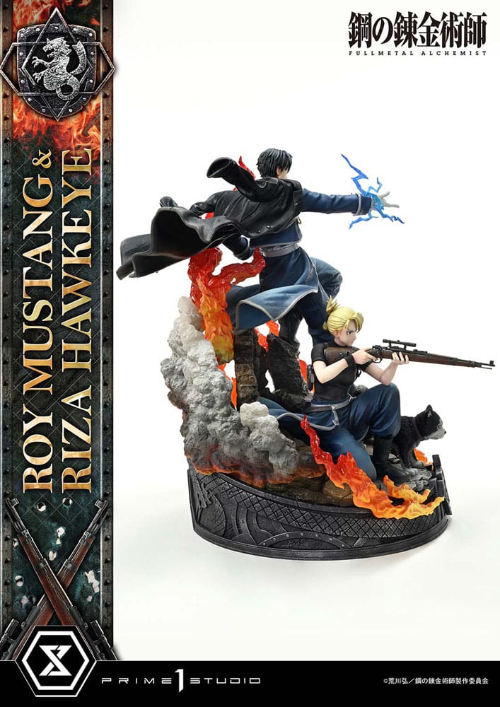Roy Mustang & Riza Hawkeye Regular Version Concept Masterline Statue 1/6 50 cm Fullmetal Alchemist Scalefiguren Yokina