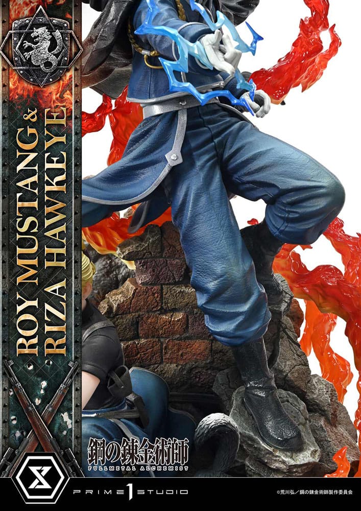 Roy Mustang & Riza Hawkeye Regular Version Concept Masterline Statue 1/6 50 cm Fullmetal Alchemist Scalefiguren Yokina