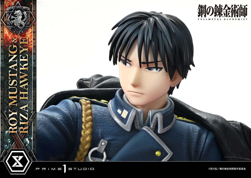 Roy Mustang & Riza Hawkeye Regular Version Concept Masterline Statue 1/6 50 cm Fullmetal Alchemist - Scalefiguren - Yokina