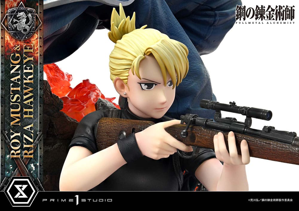 Roy Mustang & Riza Hawkeye Regular Version Concept Masterline Statue 1/6 50 cm Fullmetal Alchemist Scalefiguren Yokina