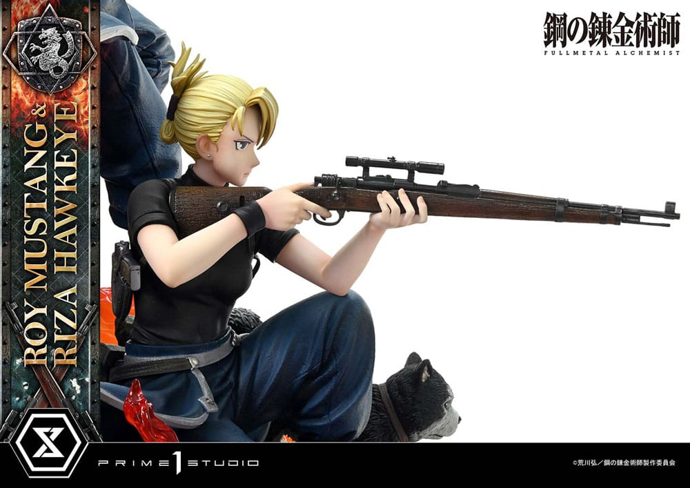 Roy Mustang & Riza Hawkeye Regular Version Concept Masterline Statue 1/6 50 cm Fullmetal Alchemist Scalefiguren Yokina