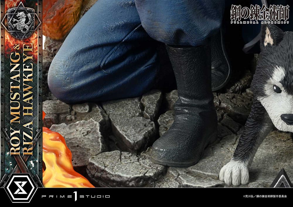 Roy Mustang & Riza Hawkeye Regular Version Concept Masterline Statue 1/6 50 cm Fullmetal Alchemist Scalefiguren Yokina