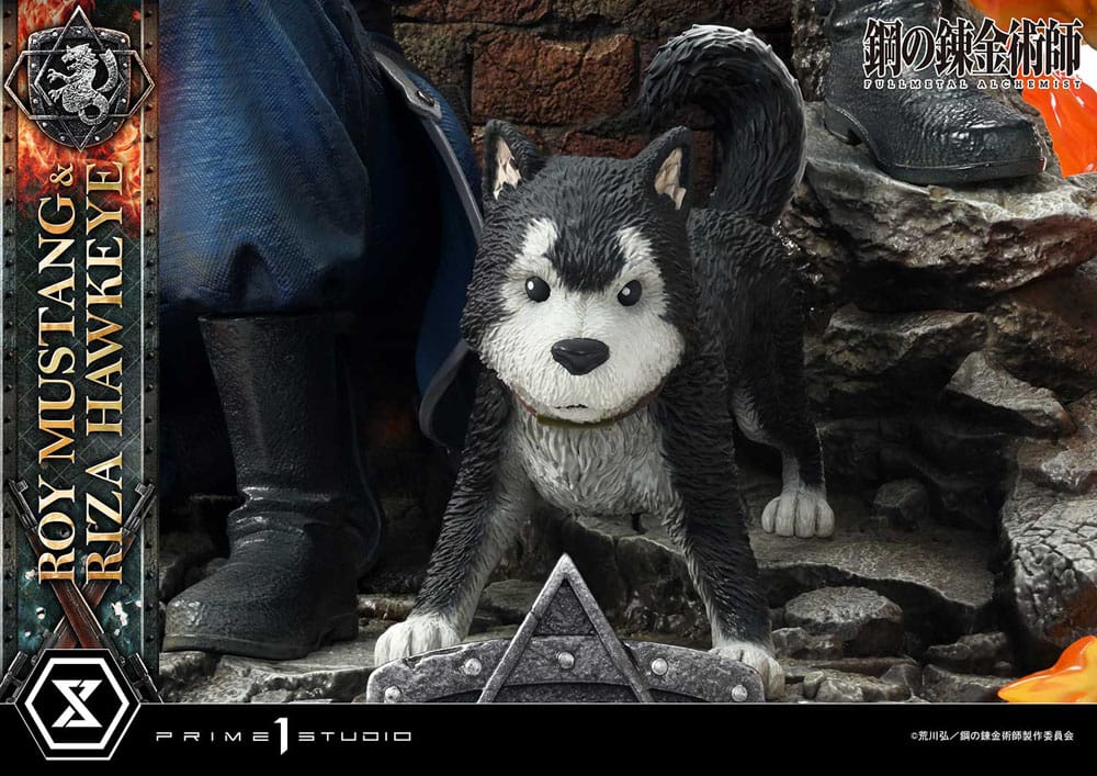 Roy Mustang & Riza Hawkeye Regular Version Concept Masterline Statue 1/6 50 cm Fullmetal Alchemist Scalefiguren Yokina