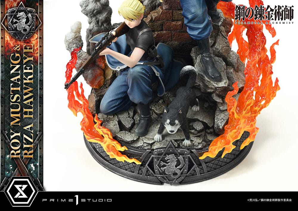 Roy Mustang & Riza Hawkeye Regular Version Concept Masterline Statue 1/6 50 cm Fullmetal Alchemist - Scalefiguren - Yokina