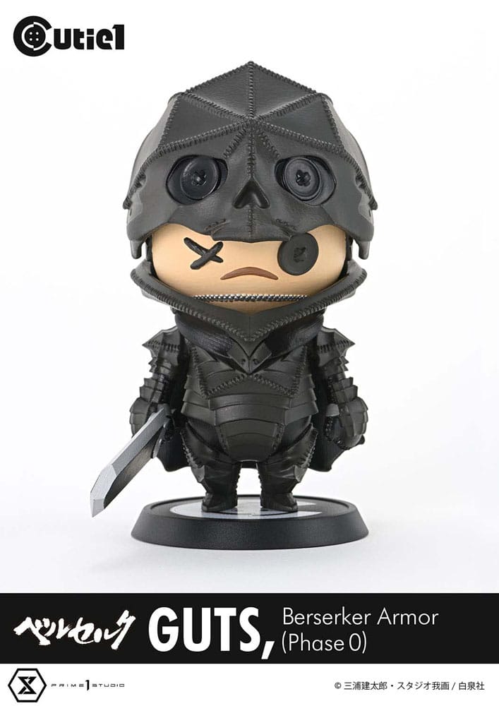 Berserk Cutie1 PVC Figur Guts Berserker Armor (Phase 0) 12 cm Minifiguren Yokina