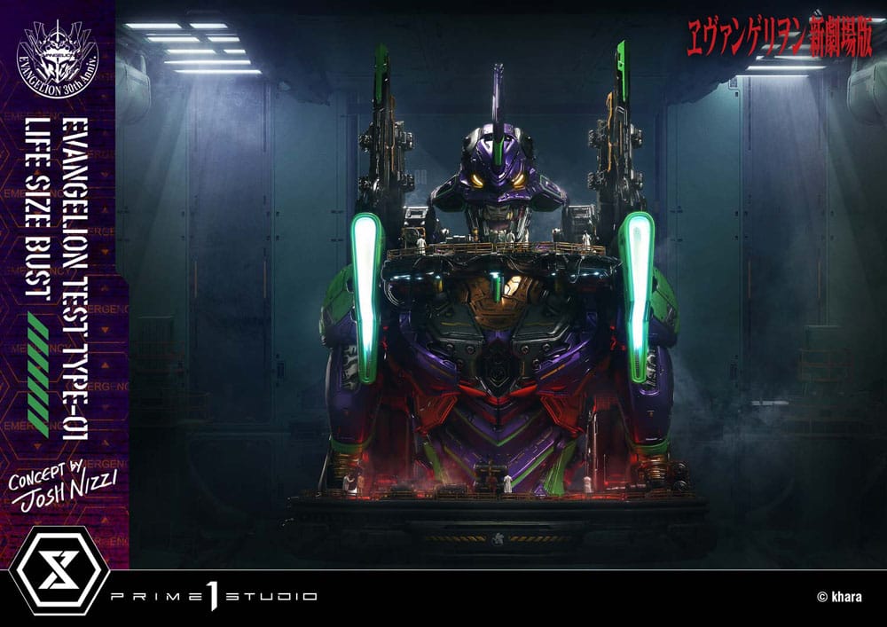 Neon Genesis Evangelion Büste 1/1 Test Type-01 (Concept by Josh Nizzi) 86 cm Scalefiguren Yokina