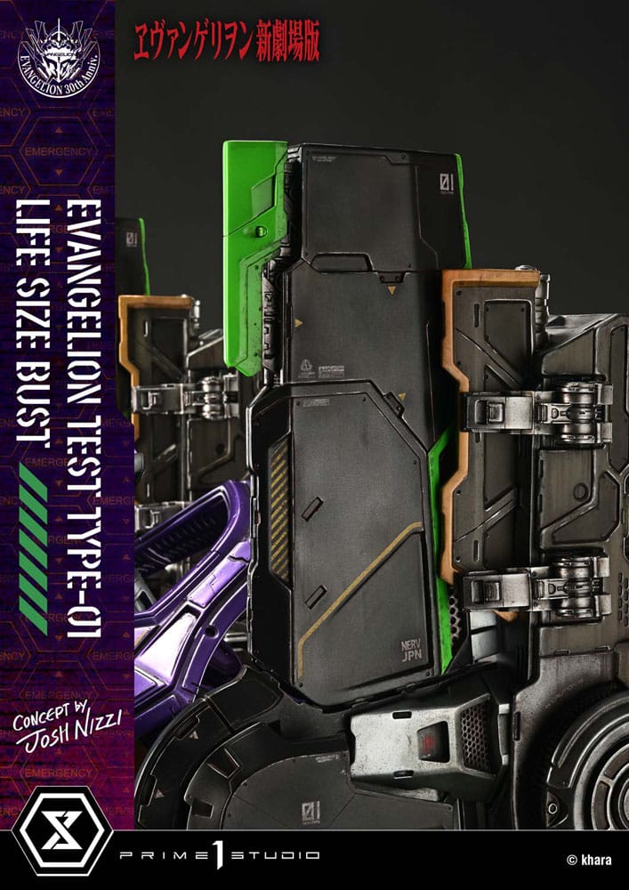 Neon Genesis Evangelion Büste 1/1 Test Type-01 (Concept by Josh Nizzi) 86 cm Scalefiguren Yokina